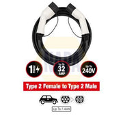 NAPA Electric Vehicle Charging Cable Charging plug type 2 NEC107