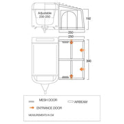 Vango Balletto Air 390 Elements Shield Caravan Awning Vango - Dynamic Drive