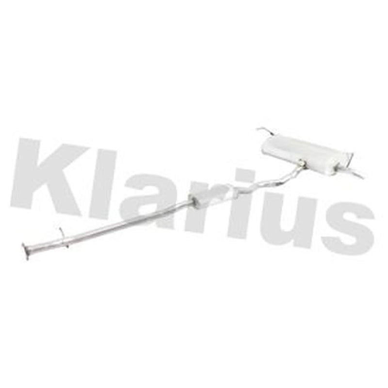 Klarius Box With Tail Pipe Rear fits Nissan Qashqai I 2007-2013 2.0