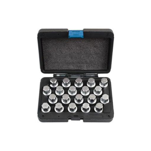 Laser Locking Wheel Nut Key Set 20pc - for VAG, Porsche 6662 Laser - Dynamic Drive