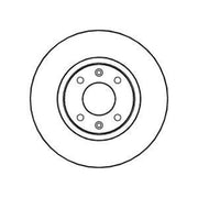 Abtex 2 x Vented Front Brake Discs BD835V-x2