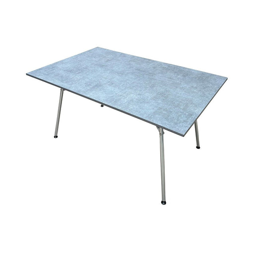 Isabella Dining Table Grey 90 x 160 cm Caravan Awning | lightweight, touring caravan, porch, camping table