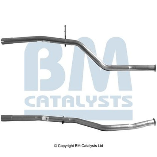 BM Catalysts Exhaust Pipe OD fits Peugeot 206 1998-2012 1.1 1.4