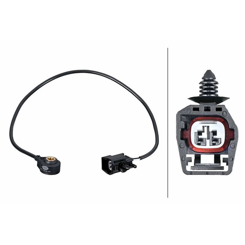 Hella Engine Knock Sensor fits Ford Australia F-150 Pickup 2003-2007 4.6
