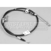 First Line Handbrake Cable Right Rear fits Mazda Premacy 1999-2005 1.9 2.0