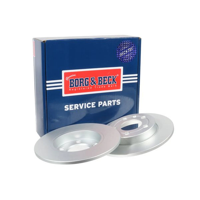 Borg & Beck Front & Rear Brake Discs & Pads fits VW Golf 2000-2006 1.9