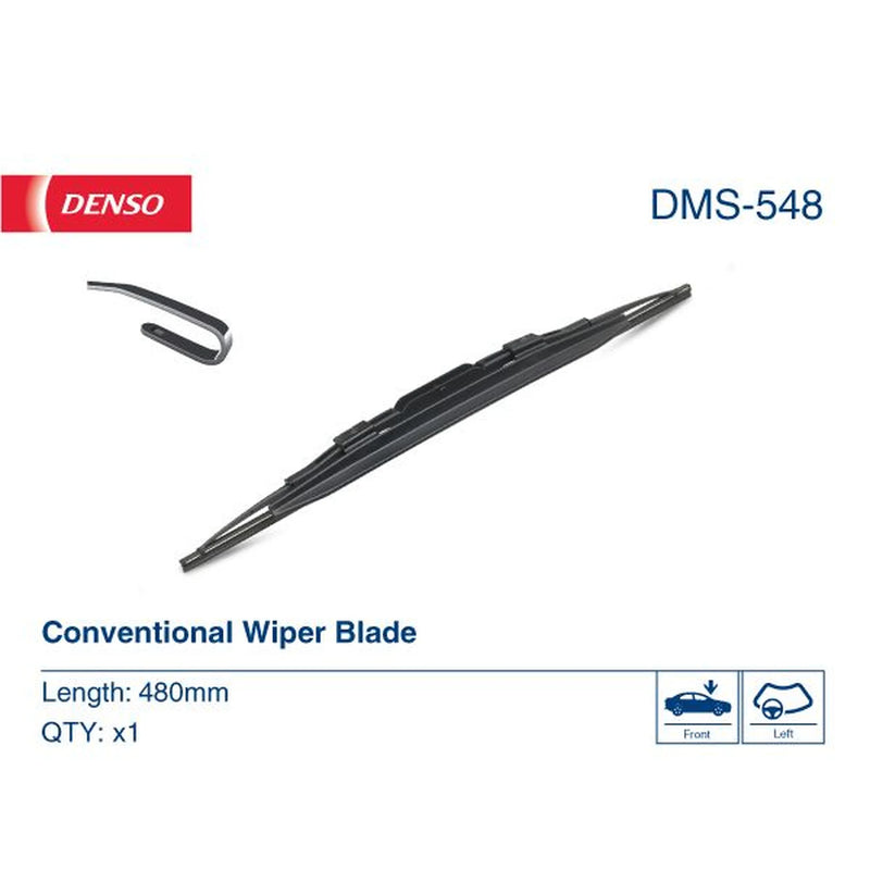 Denso Driver side Wiper Blades fits Alfa Romeo 75 1985-1992