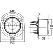 Hella Direction Indicator Light Front