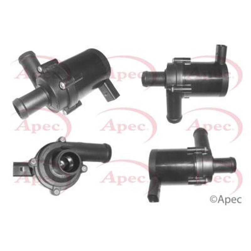 Apec Auxiliary Coolant Water Pump fits Audi A4 B6 2003-2005