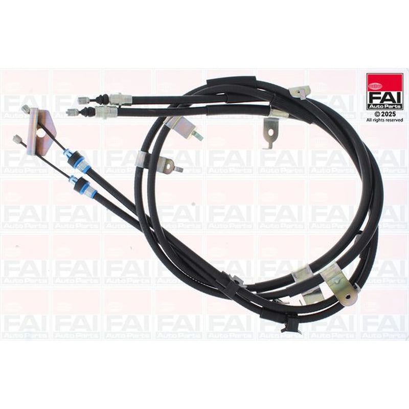 FAI Handbrake Cable Left Rear fits Ford Tourneo Connect 2013-2022 1.0 1.5 1.6