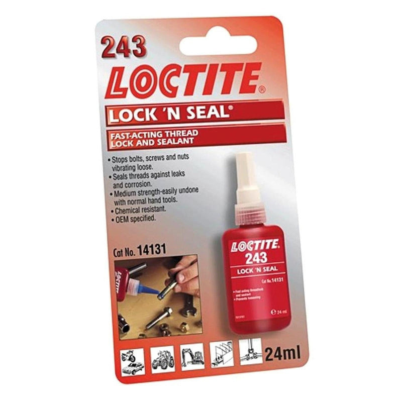 Lock 'N' Seal 243 24ml Tube Loctite - UK Camping And Leisure