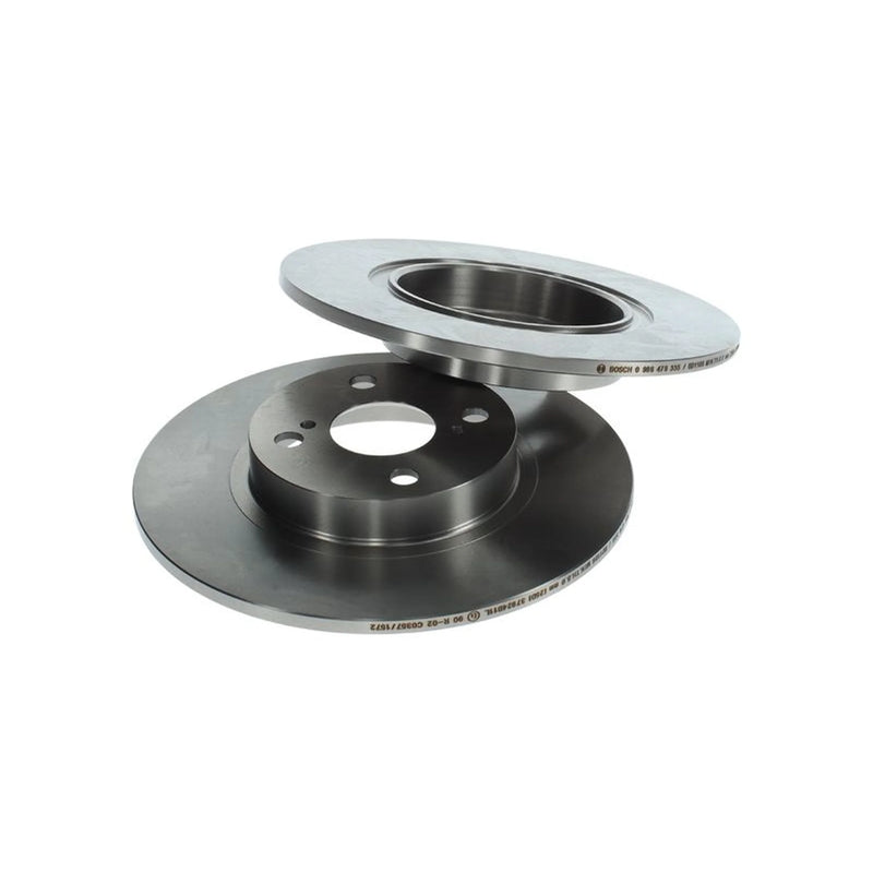 Bosch Front & Rear Brake Discs & Pads fits Toyota Corolla 1997-2001 1.3
