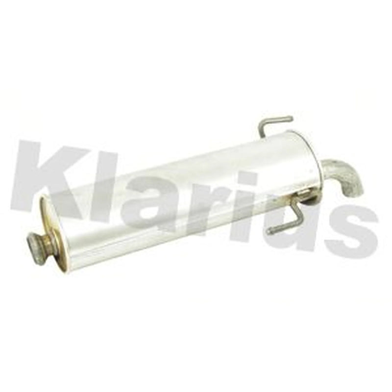 Klarius Box With Tail Pipe Rear fits Peugeot 306 1993-2001 1.4 1.6 1.8 1.9