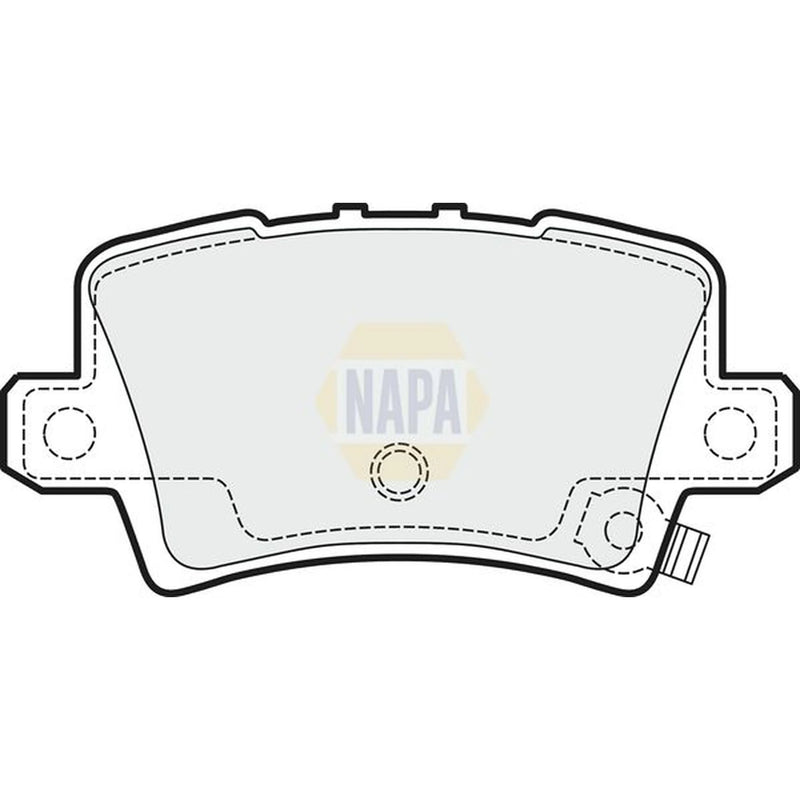 NAPA Rear Brake Pad Set NBP1288