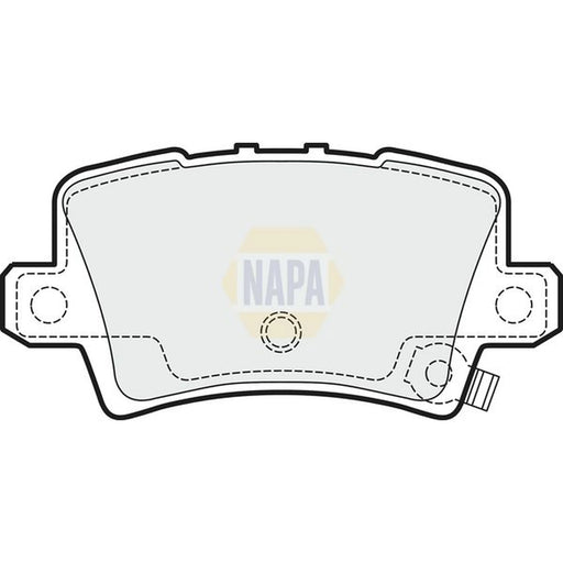 NAPA Rear Brake Pad Set NBP1288