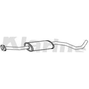 Klarius Box With Centre Pipe Centre fits Nissan Note 2006-2012 1.4