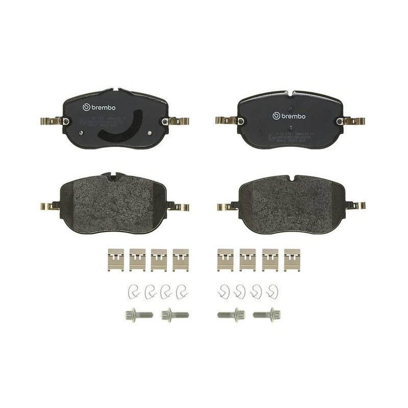 Brembo 4 x Front Brake Pad Set fits Mercedes-Benz C-Class 2021 on