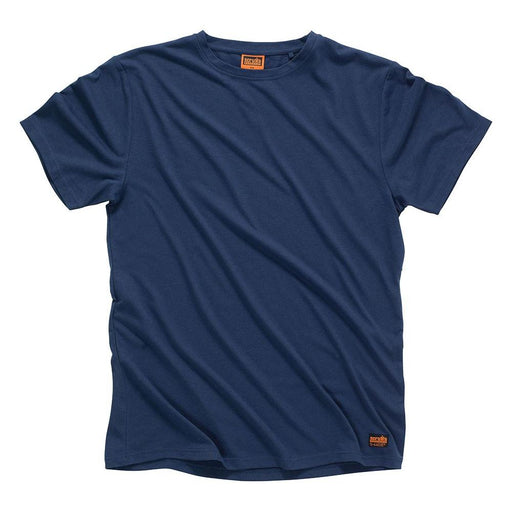 Scruffs Worker T-Shirt Navy M Scruffs - Dynamic Drive