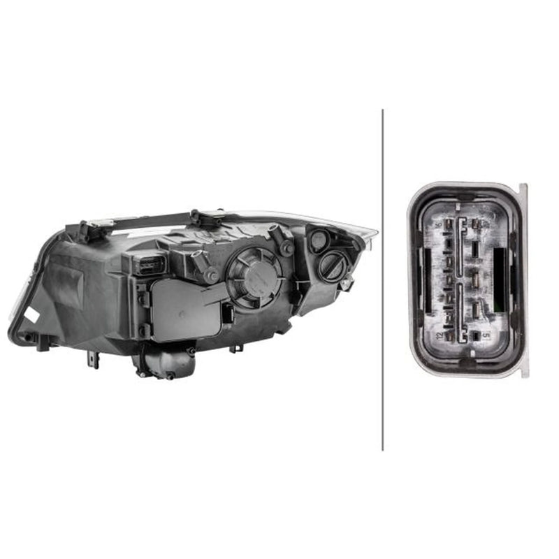 Hella Headlight Headlamp PY24W Right fits BMW 3 2004-2012