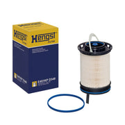 Hengst Fuel Filter Element fits Audi A6 C7 2013-2018 2.0