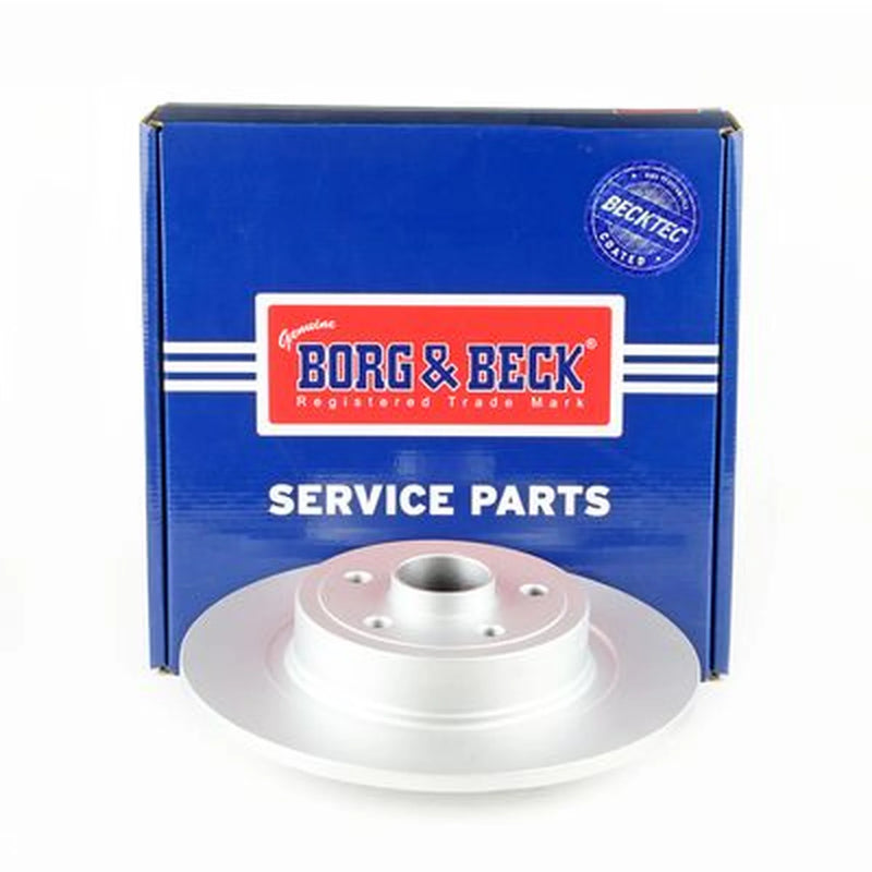 Borg & Beck Front & Rear Brake Discs & Pads fits Renault Clio III 2008-2014 2.0