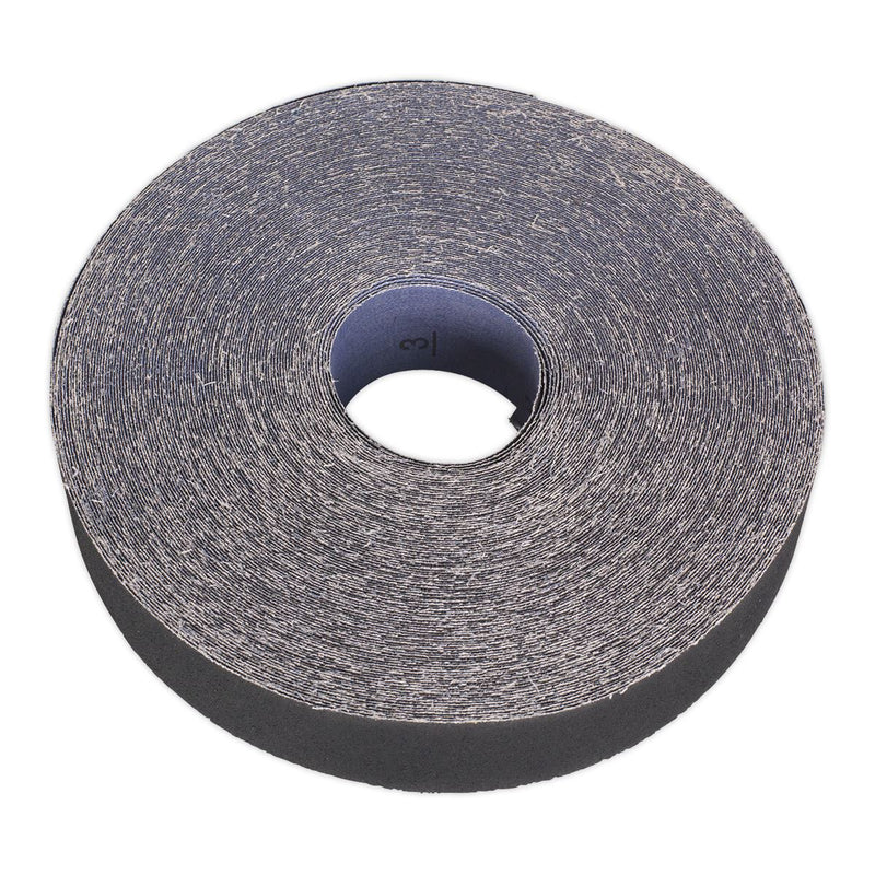 Sealey Emery Roll Brown 25mm x 50m 120Grit ERB2550120 Sealey - Dynamic Drive