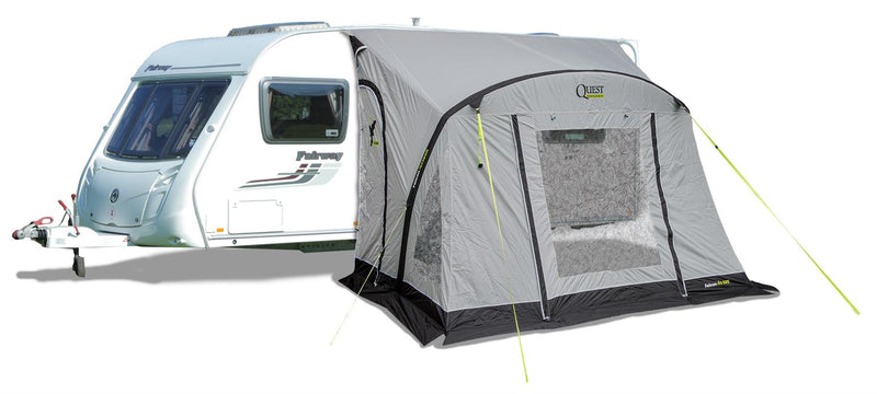 Quest Falcon Pro 325 Air Porch Caravan Awning Grey Quest Leisure - Dynamic Drive