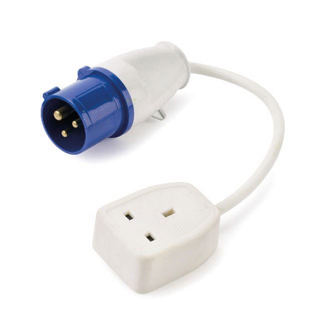 Quest Site Mains 230v UK Trailing Socket Caravan Campervan Motorhome Quest - Dynamic Drive