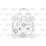 Valeo Air Conditioning Compressor 716656