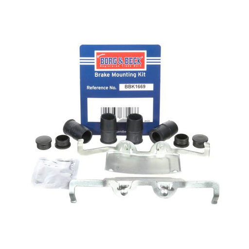 Borg & Beck Brake Pad Accessory Fitting Kit Front BBK1669