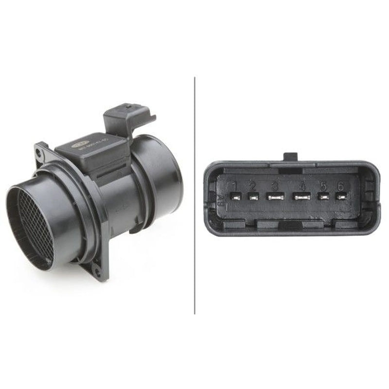 Hella MAF Sensor (Mass Air Flow) fits Opel Movano A 2000-2001 1.9 2.2 2.5