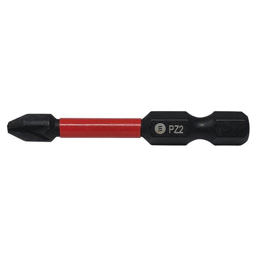 Forgefix ForgeFast Pozidriv Compatible Impact Bit PZ2 x 50mm (Card 2) ForgeFix - Town Tools