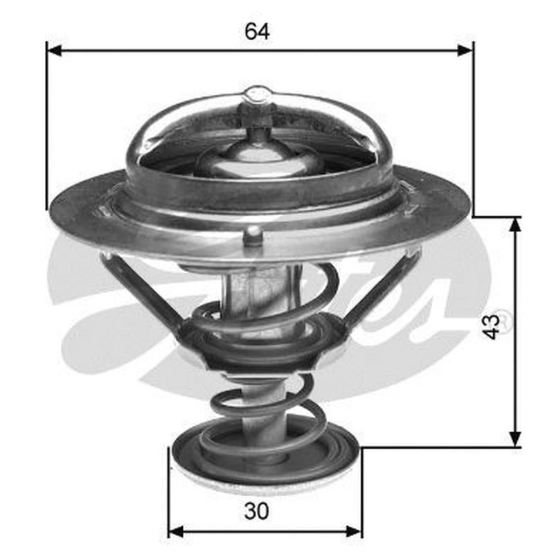 Gates Thermostat,Coolant TH27088G1
