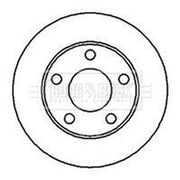 Borg & Beck Rear Brake Discs & Pads fits Audi A4 B5 1995-2001 1.8 1.9 2.6 2.8