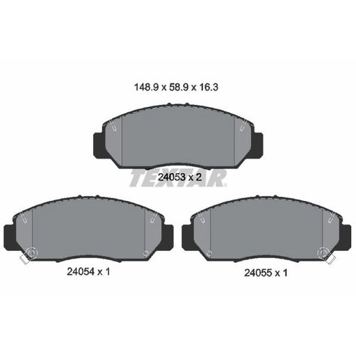 Textar Front Brake Pad Set 2405301
