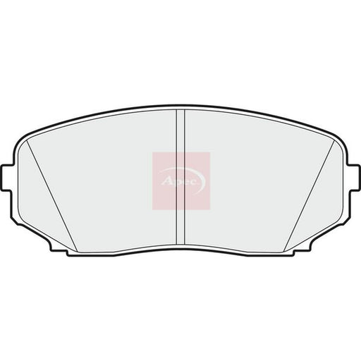 Apec Front Brake Vented Discs & Pads fits Mazda CX-5 2017-2024 2.2
