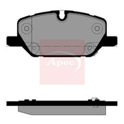 Apec Front Brake Pad Set fits Opel Insignia B Grand Sport 2017-2018 1.6 2.0