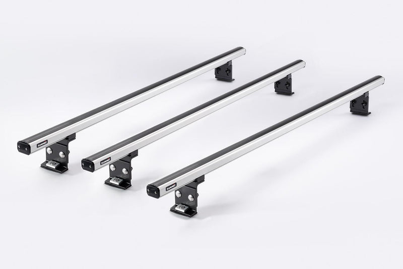 Summit Commercial 3 x Aluminium Fixed Point Roof Bars Rack 1.3m SULC-003 Summit - Bars 4 Cars
