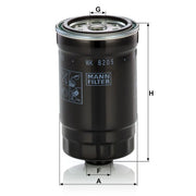 MANN-FILTER Full Service Kit with Air, Oil, Fuel & Cabin fits Hyundai Elantra IV