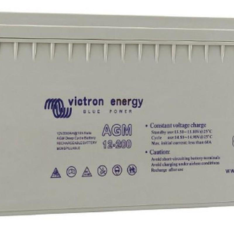 Victron 220Ah AGM Deep Cycle Battery (12V) Victron - UK Camping And Leisure