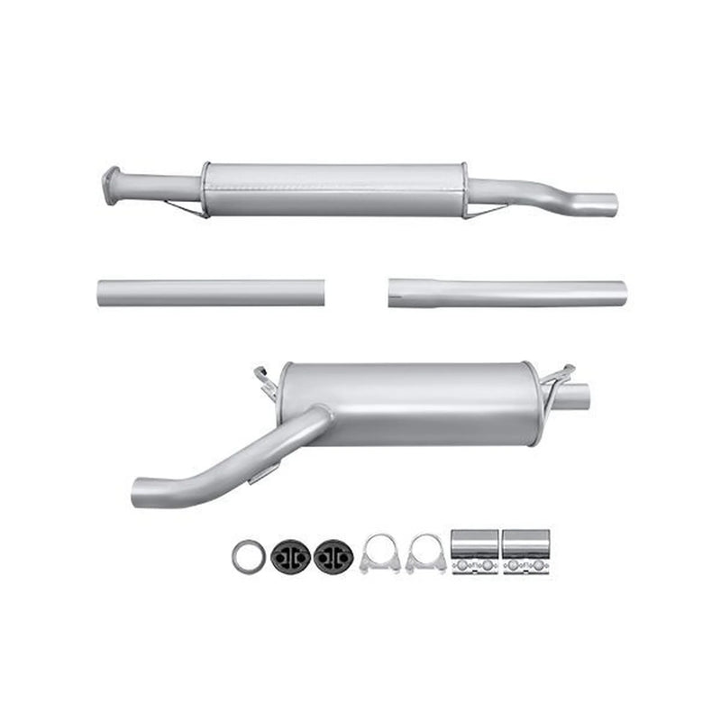 Hella End Silencer Rear fits Toyota Avensis 1997-2000 1.6