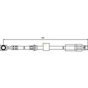 NAPA Brake Hydraulic Hose Line Front NBH1053