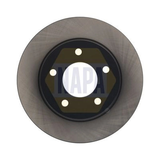 NAPA 2 x Solid Brake Discs fits Mazda 3 2003-2014 1.3 1.6