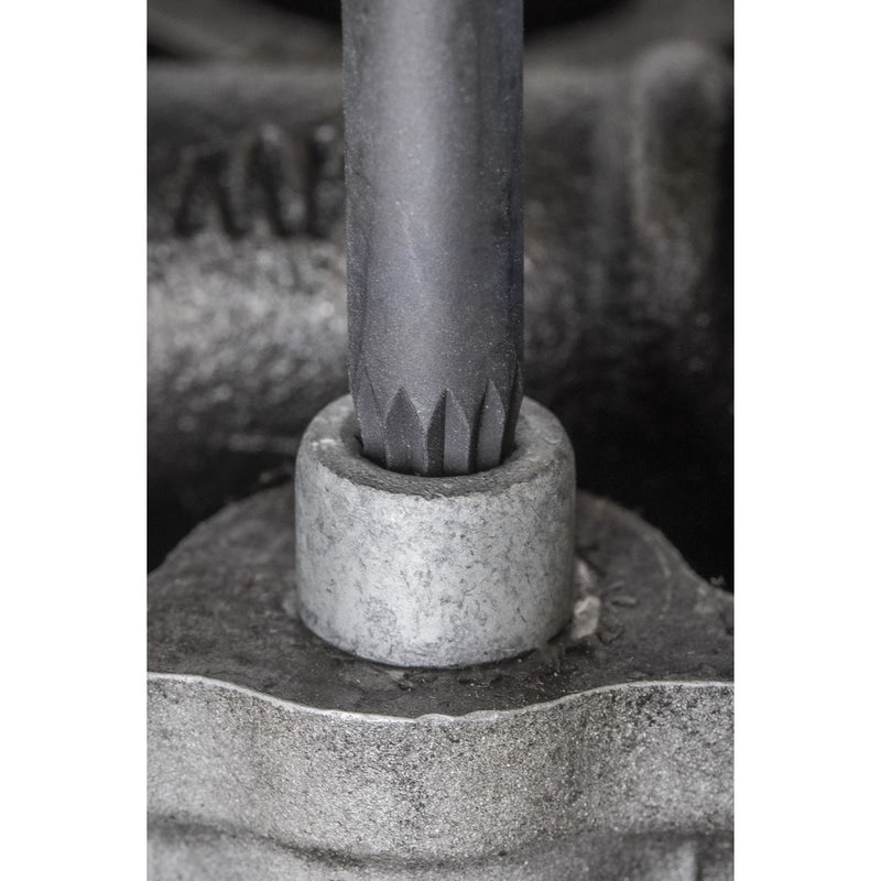 Sealey Premier Premier Spline Impact Socket Bit Set 1/2"Sq Drive 8pc AK56004 Sealey Premier - Dynamic Drive