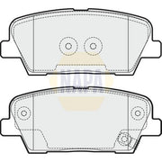 NAPA Rear Brake Pad Set fits Genesis G70 2021 on 2.0 2.2