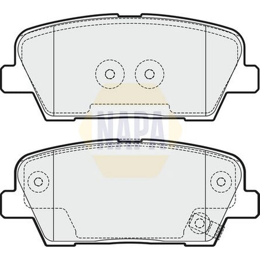 NAPA Rear Brake Pad Set NBP1595
