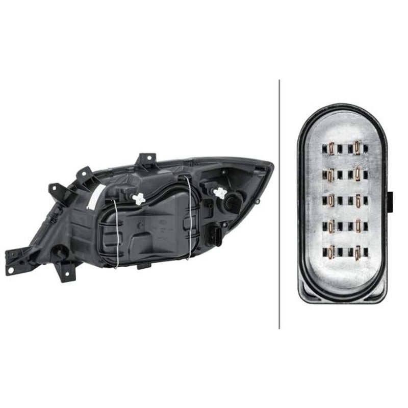 Hella Headlight Headlamp H7/H3/H7 Right fits Mercedes-Benz Sprinter 2-T