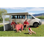 Fiamma F35 Pro Awning 300 Titanium Case Royal Grey Fabric Campervan Caravan Fiamma - Dynamic Drive