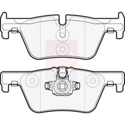Apec Front Vented & Rear Vented Brake Discs & Pads fits BMW 3 2011-2018