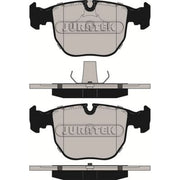 Juratek Front & Rear Brake Discs & Pads fits BMW X5 2000-2006 3.0 4.4